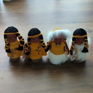 Picard Art Haron made in Canada Native American Dolls